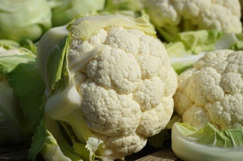 raw cauliflower salad for a raw foods diet 