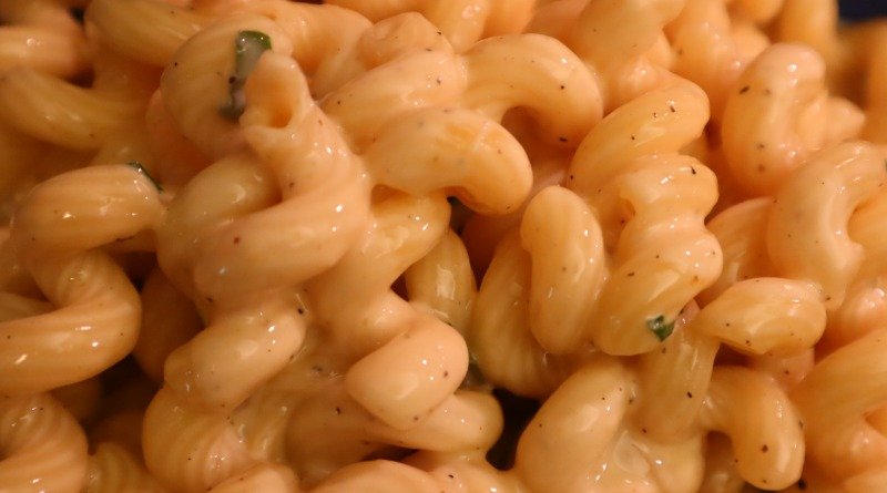 image of bowl of cavatappi mac and cheese
